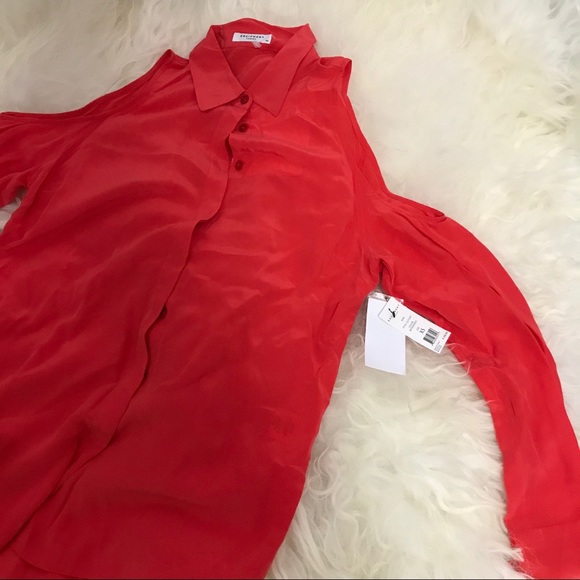 Equipment Button-Up Silk Blouse - Picture 3 of 8